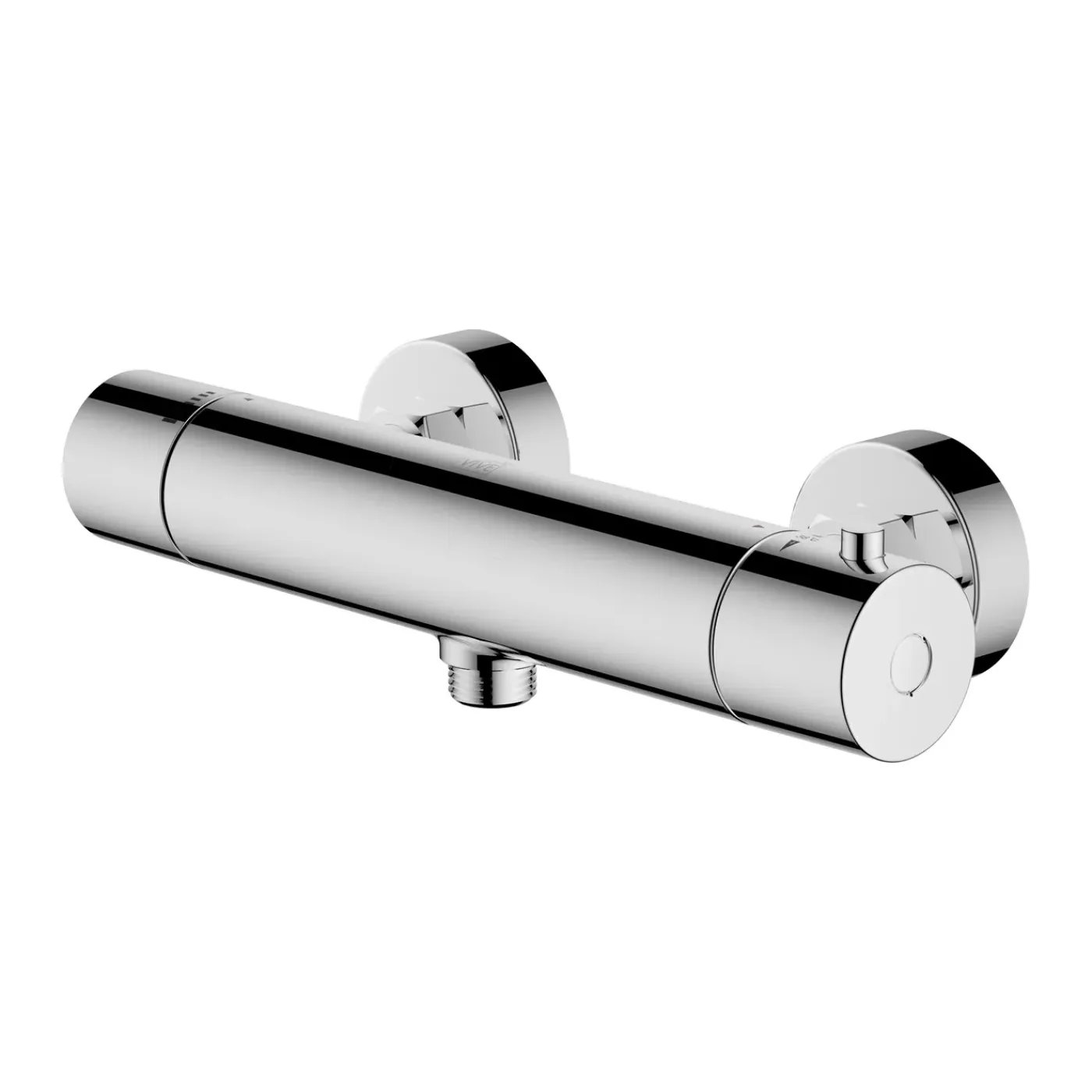 AquaVive – Praxis Eigen Merk Aquavive Thermostatische Douchekraan Junin - Chroom - 15 cm