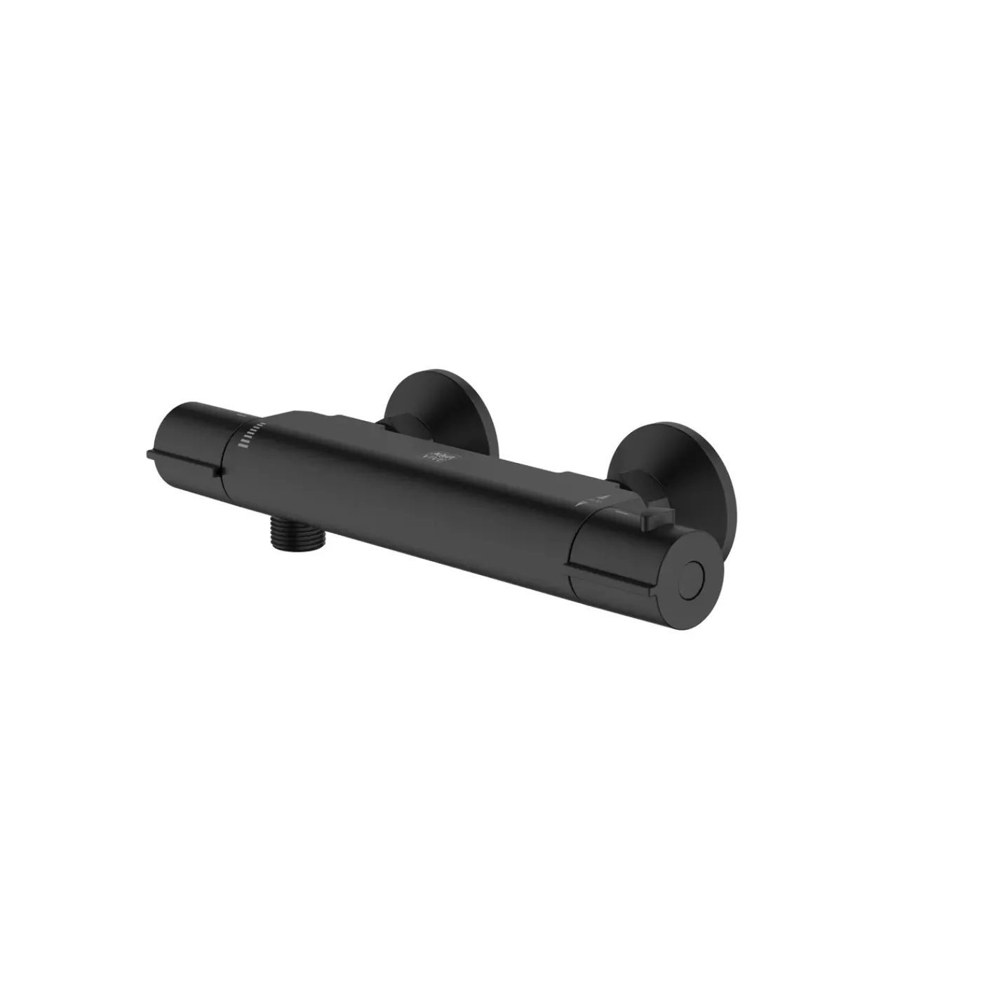 AquaVive – Praxis Eigen Merk Aquavive Thermostatische Douchekraan Irminio - Zwart - 12 cm