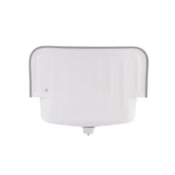 AquaVive – Praxis Eigen Merk Aquavive Wasbak Clean Sink - Staal - Vierkant - Wit - 52,5x35x37,5cm