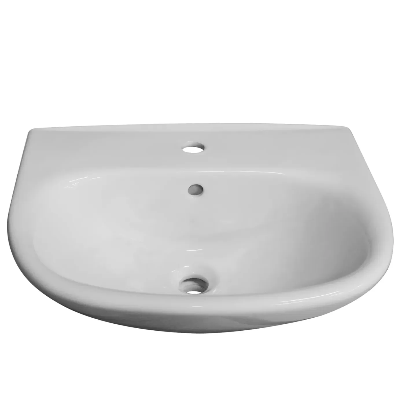 AquaVive – Praxis Eigen Merk AquaVive wastafel Serre keramiek 55x44cm wit