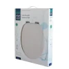 Aquavive WC-bril Cannes - MDF - Softclose - Verstelbaar - Wit