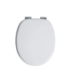 Aquavive WC-bril Cannes - MDF - Softclose - Verstelbaar - Wit