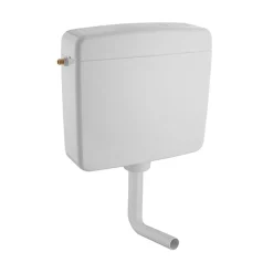 AquaVive – Praxis Eigen Merk Aquavive WC stortbak Arques - Kunststof - 3/6L Tweeknops - 44,5x40x13,5cm