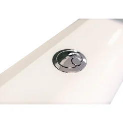 AquaVive – Praxis Eigen Merk Aquavive WC stortbak Lambro - Kunststof - 3/6L Tweeknops - 34x41,5x13,7cm