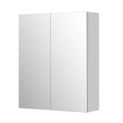 AquaVive – Praxis Eigen Merk Aquazuro spiegelkast Napoli 60cm hoogglans wit