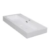 Aquazuro Waskom Toilet Arezzo - Glanzend - Inclusief Kraan - Wit - 38cm