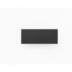 AquaVive – Praxis Eigen Merk Aquazuro Wastafelblad Napoli - Hout - Mat - Zwart - 120x48cm