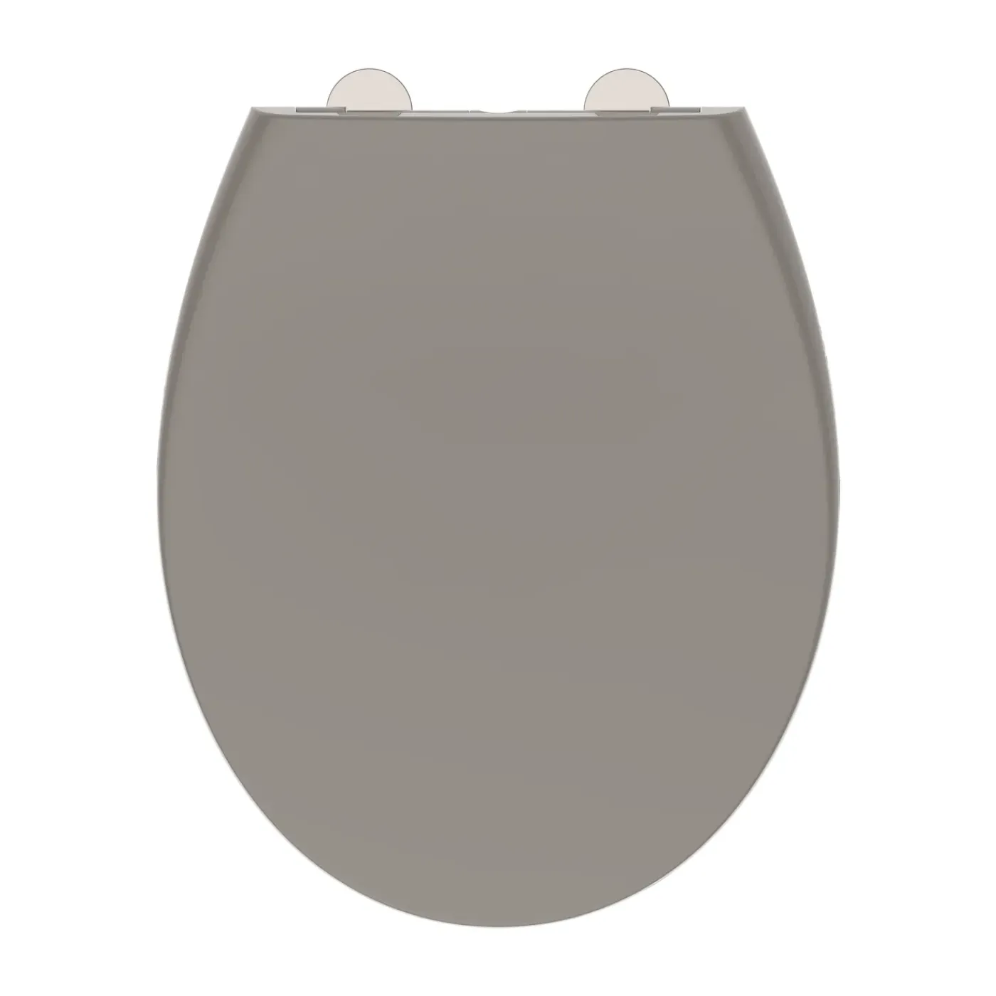 AquaVive – Praxis Eigen Merk Aquazuro WC-bril - Duroplast - Softclose - Verstelbaar - Quick Release - Grijs