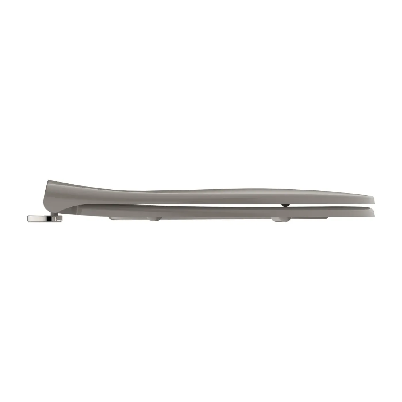 AquaVive – Praxis Eigen Merk Aquazuro WC-bril - Duroplast - Softclose - Verstelbaar - Quick Release - Grijs
