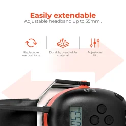 Aquila Bluetooth Oorkappen Met Dab+ Radio & Fm – Gehoorbescherming 31 Snr – Oorbeschermers