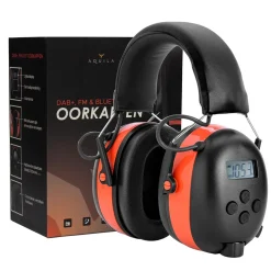 Aquila Bluetooth Oorkappen Met Dab+ Radio & Fm – Gehoorbescherming 31 Snr – Oorbeschermers