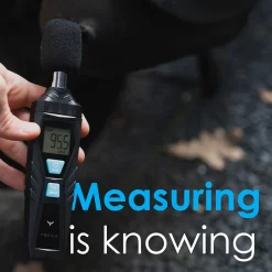 Aquila Digitale Decibelmeter - Nauwkeurig 1.5 Db - 30 -130 Decibel - Geluidsmeter - Incl Opbergetui