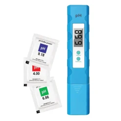 Aquila Digitale Ph Meter & Thermometer Voor Water – Zwembad & Aquarium – Inclusief Batterijen