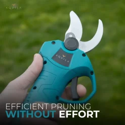 Aquila Elektrische Snoeischaar Met 2x 2000 Mah Accu - Takkenschaar Tot 32mm - Tuinschaar & Snoeizaag