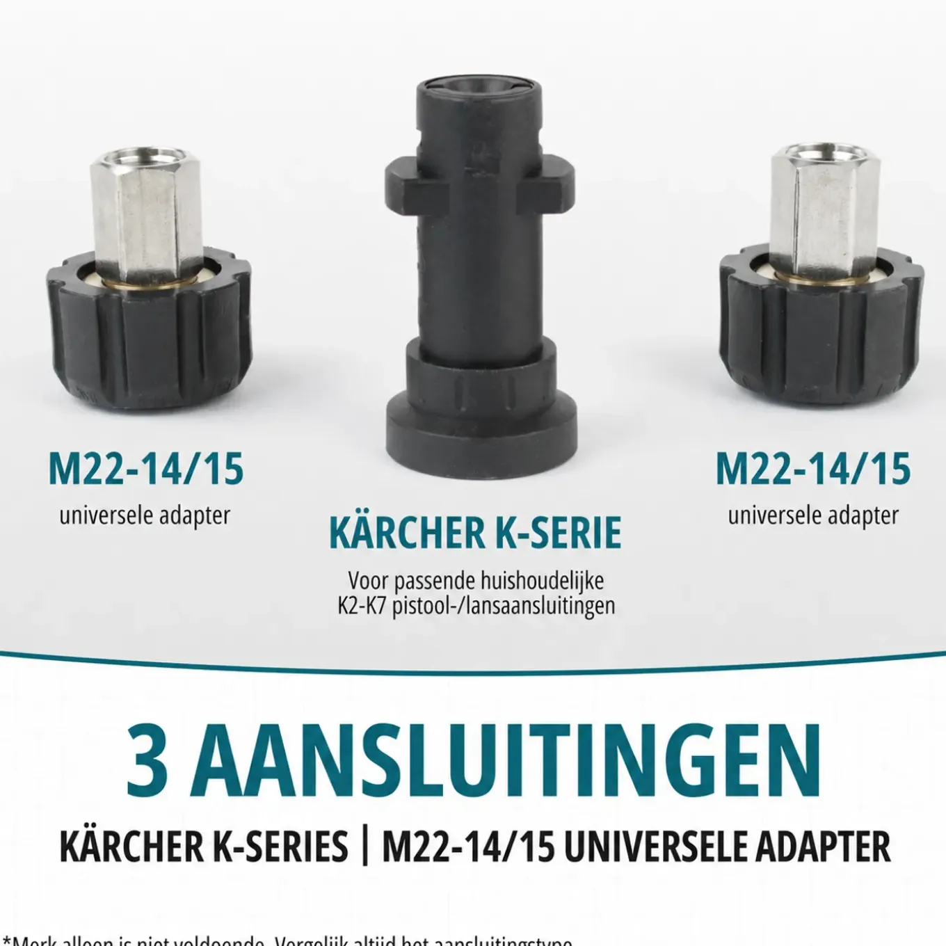 Aquila - Rioolslang & Rioolrat 15m - Geschikt voor Kärcher K2 t/m K7