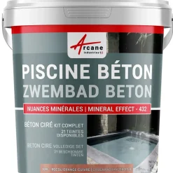 Arcane Industries - Betonlook Zwembad Kit Orleaanoranjekoper - 16 M²