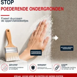 ARCANE INDUSTRIES - Fixeermiddel Voor Friabele Ondergrond Antistof Arcafix - 2,5 L Tot 12,5 M²