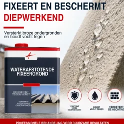 ARCANE INDUSTRIES - Fixeermiddel Voor Friabele Ondergrond Antistof Arcafix - 2,5 L Tot 12,5 M²