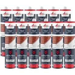 Arcane Industries - Hybride Polyurethaan Kit-lijm Voor Dakpannen Terracotta - 290 Ml X 1