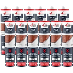 ARCANE INDUSTRIES - Hybride Polyurethaan Kit-lijm Voor Dakpannen Terracotta - 290 Ml X 12