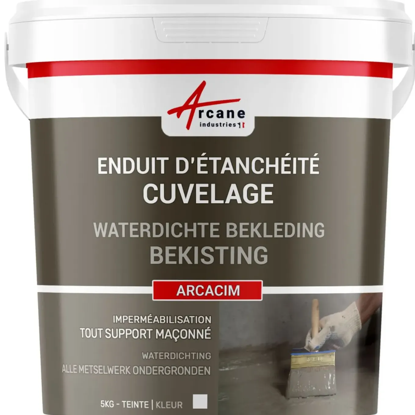Arcane Industries - Kuippleister Arcacim Wit - 25 Kg