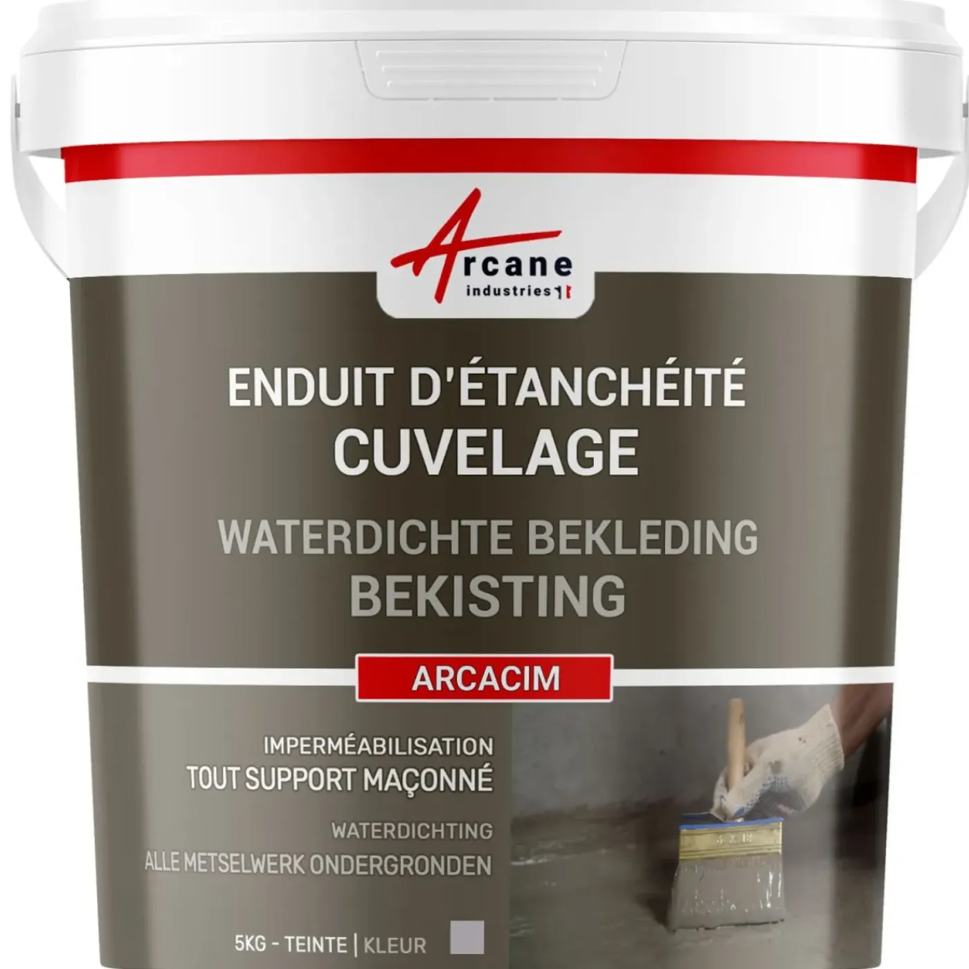 ARCANE INDUSTRIES - Kuippleister Arcacim Wit - 5 Kg