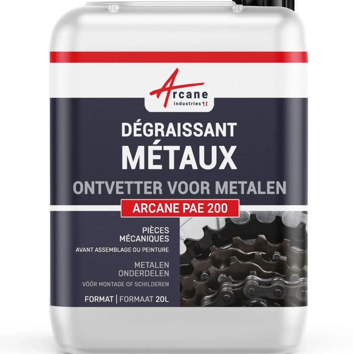 ARCANE INDUSTRIES - Reiniger Ontvetter Voor Alle Metalen - 20 L