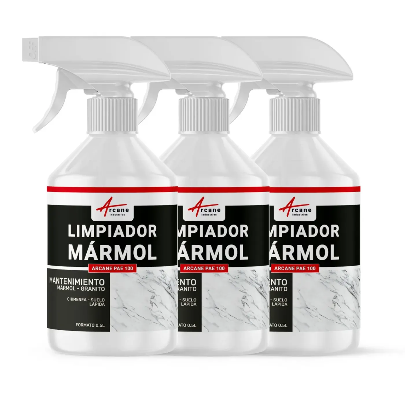 ARCANE INDUSTRIES - Reiniger Renovatie Graniet Steen Schouw - 1,5 L 3 X 0,5 L