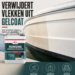 Arcane Industries - Reiniger Voor Polyester Rompen, Dek, Gel Coat, Stootrubber - 200 L