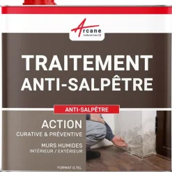 ARCANE INDUSTRIES Salpeterbehandeling Antisalpeter Vochtige Muren Waterafstotend Anti