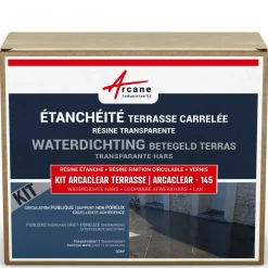 ARCANE INDUSTRIES - Terras Waterdicht Maken Matte Afwerking -