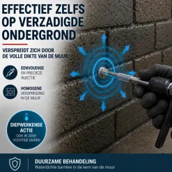 Arcane Industries - Waterdichte Barrière, Injectieproduct Voor Vochtige Muren Arcafluid - 14 - 5 L