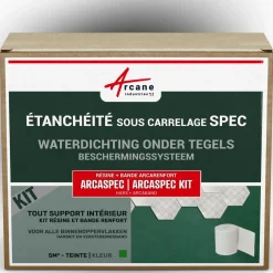 ARCANE INDUSTRIES - Waterdichtingskit Onder Tegels Badkamer - 5 M²