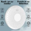 Aroha Link Combimelder - Koppelbare Rookmelder & Koolmonoxidemelder - 10 Jaar Batterij - 5 Set