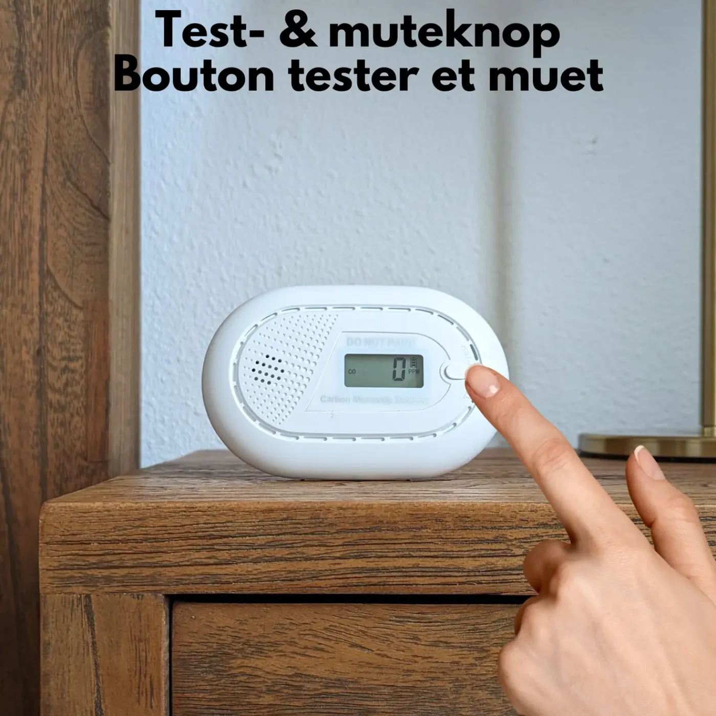 Aroha Link Koolmonoxidemelder - Koppelbare Co Melder - 1 Stuks
