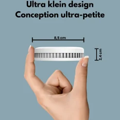 Aroha Safety Pro Mini Rookmelder Sleep Line - 10 Jaar Batterij - Brandmelder Zonder Led - 1 Stuks