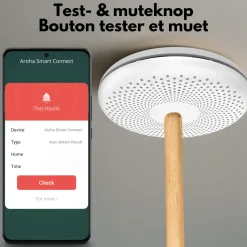 Aroha Smart Connect Combimelder Wifi - Rookmelder & Koolmonoxidemelder - 10 Jaar Batterij - 2 Set