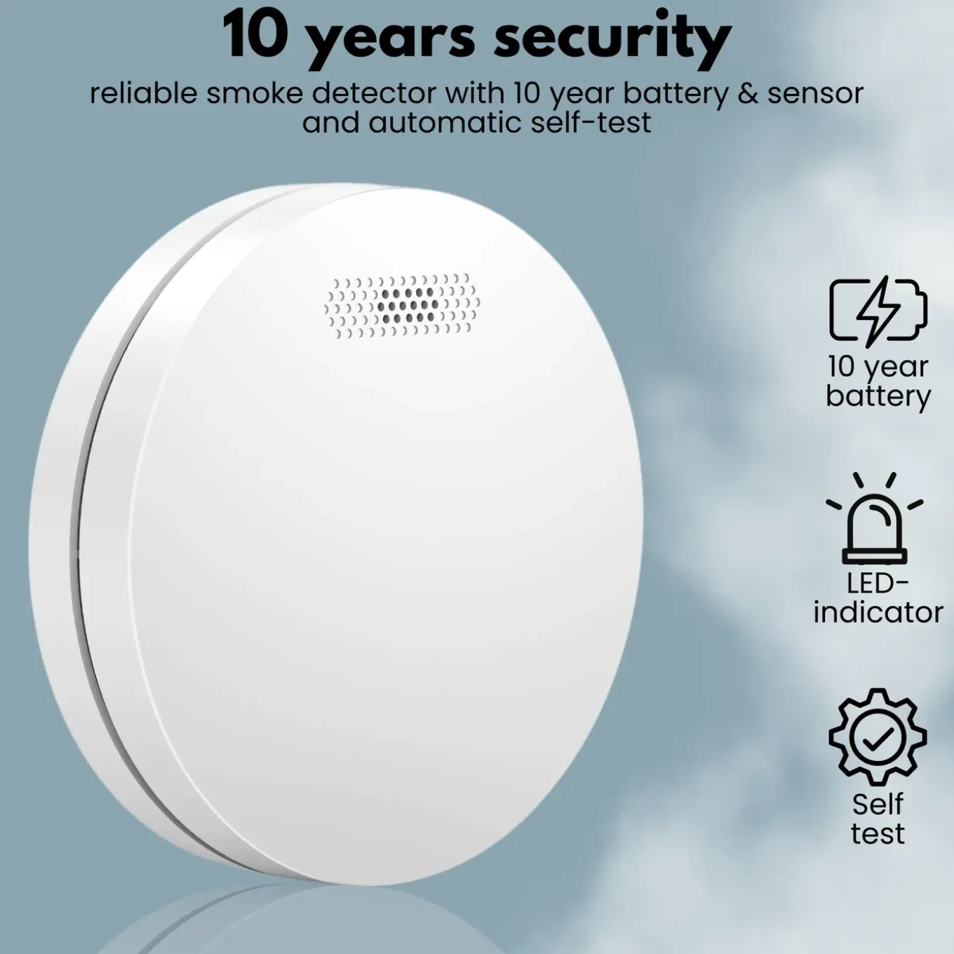 Aroha Smart Connect & Link Rookmelders & Combimelder - Koppelbare Brandpreventieset Wifi - 4 Set