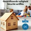 Aroha Smart Connect & Link Rookmelder Wifi - 10 Jaar Batterij - Koppelbare Brandmelder - 1 Stuks