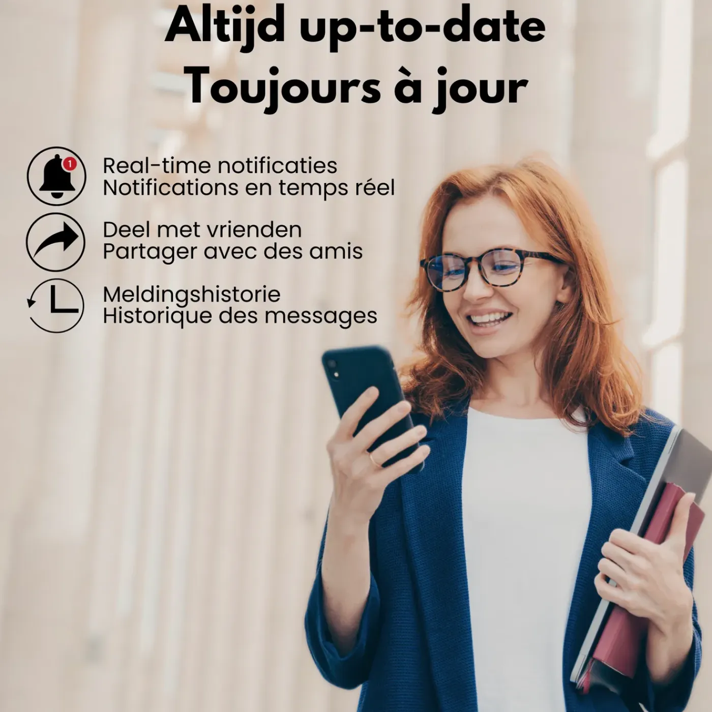 Aroha Smart Connect & Link Rookmelder Wifi - 10 Jaar Batterij - Koppelbare Brandmelder - 5 Set