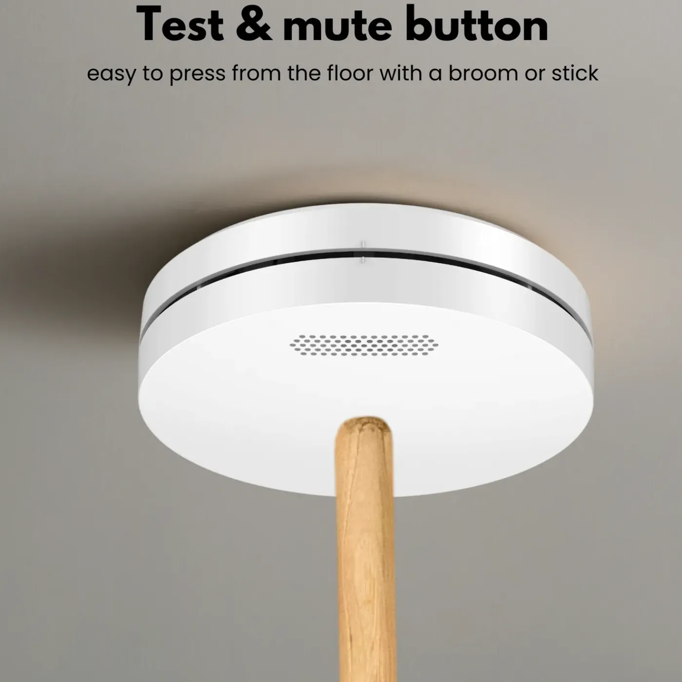 Aroha Smart Connect & Link Rookmelders & Hittemelder - Koppelbare Brandpreventieset Wifi - 4 Set