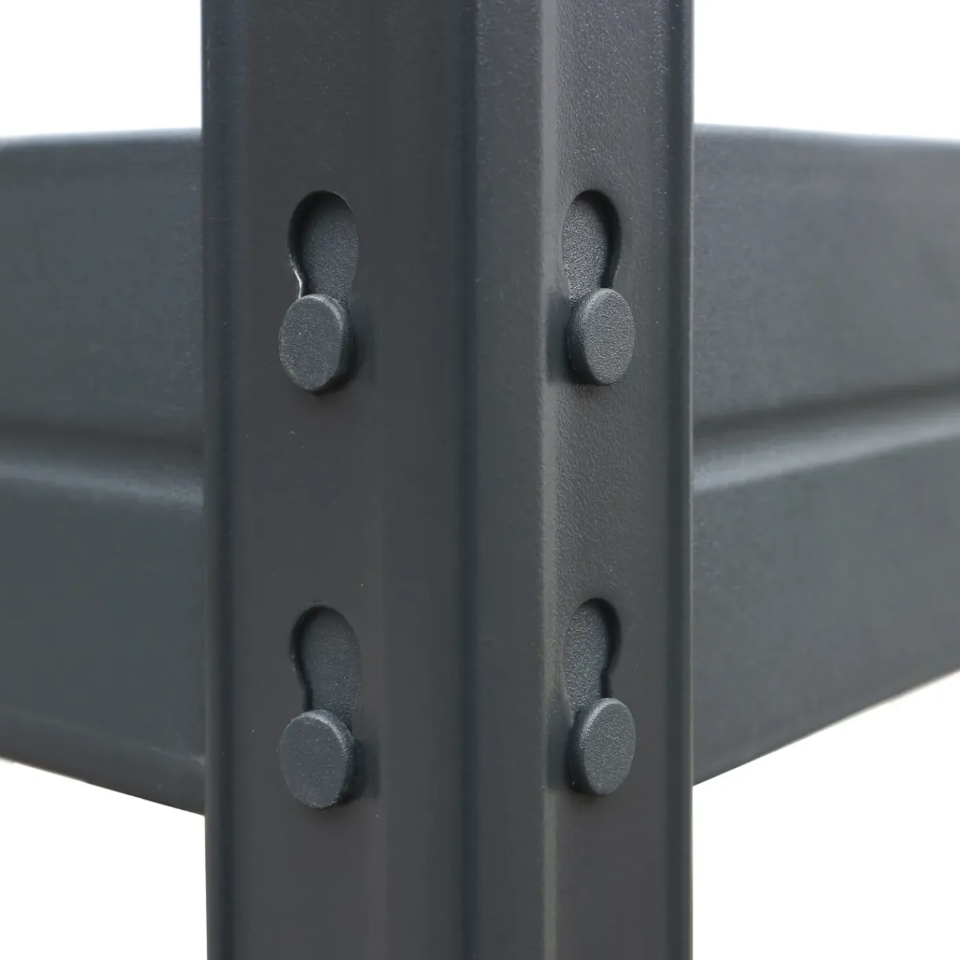 AR Shelving Stellingkast GARAGE- Rivet M - 180x90x45cm - Draagkracht 300kg - Antraciet