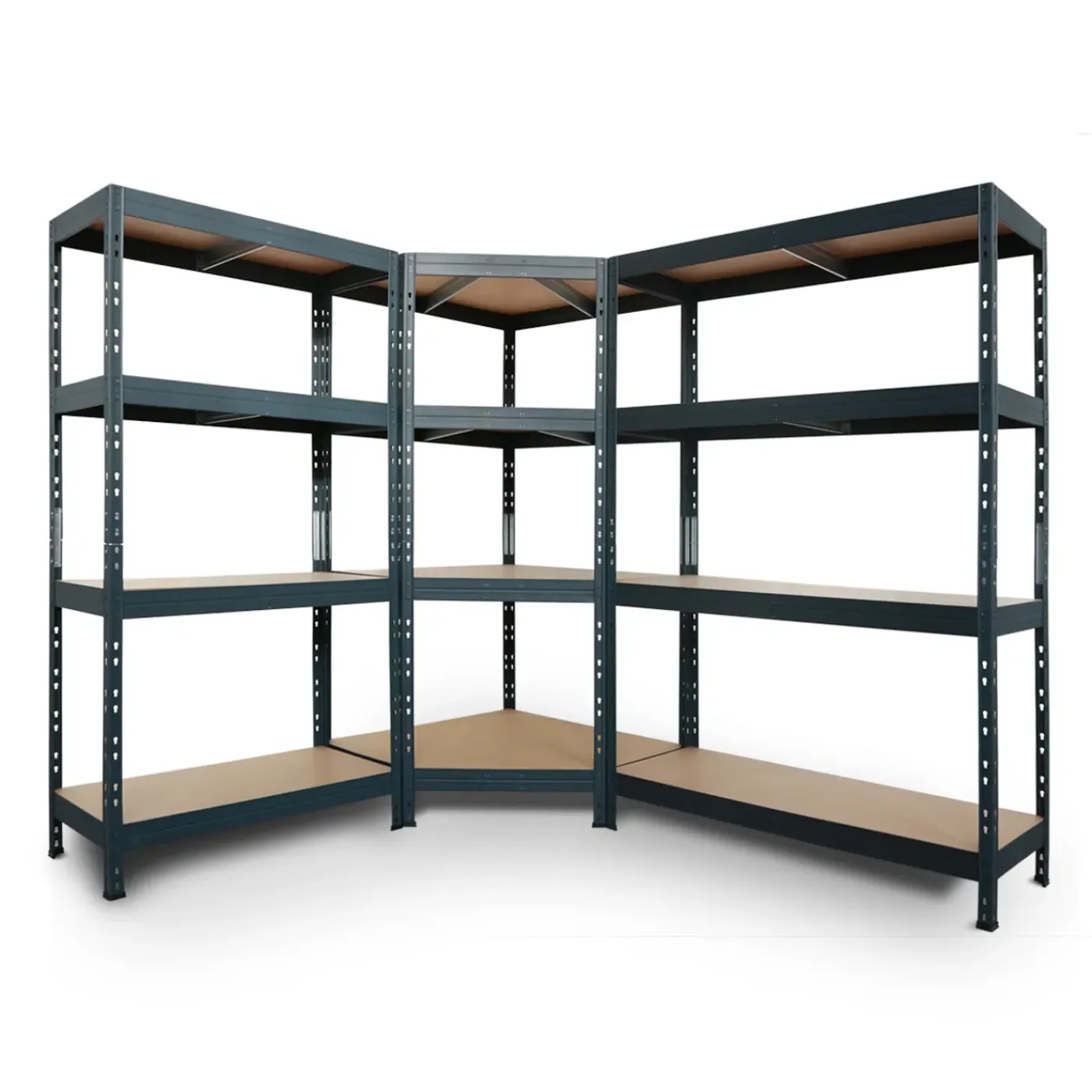 AR Shelving Stellingkast GARAGE - Rivet L - 180x120x45cm - Draagkracht 250kg - Antraciet