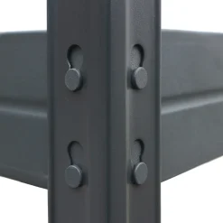 AR Shelving Stellingkast GARAGE - Rivet L - 180x120x45cm - Draagkracht 250kg - Antraciet