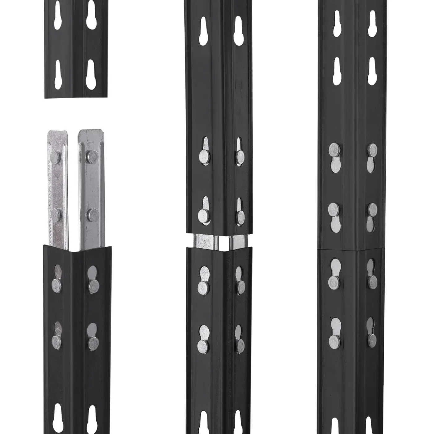 AR Shelving Stellingkast GARAGE - Rivet L - 180x120x45cm - Draagkracht 250kg - Antraciet
