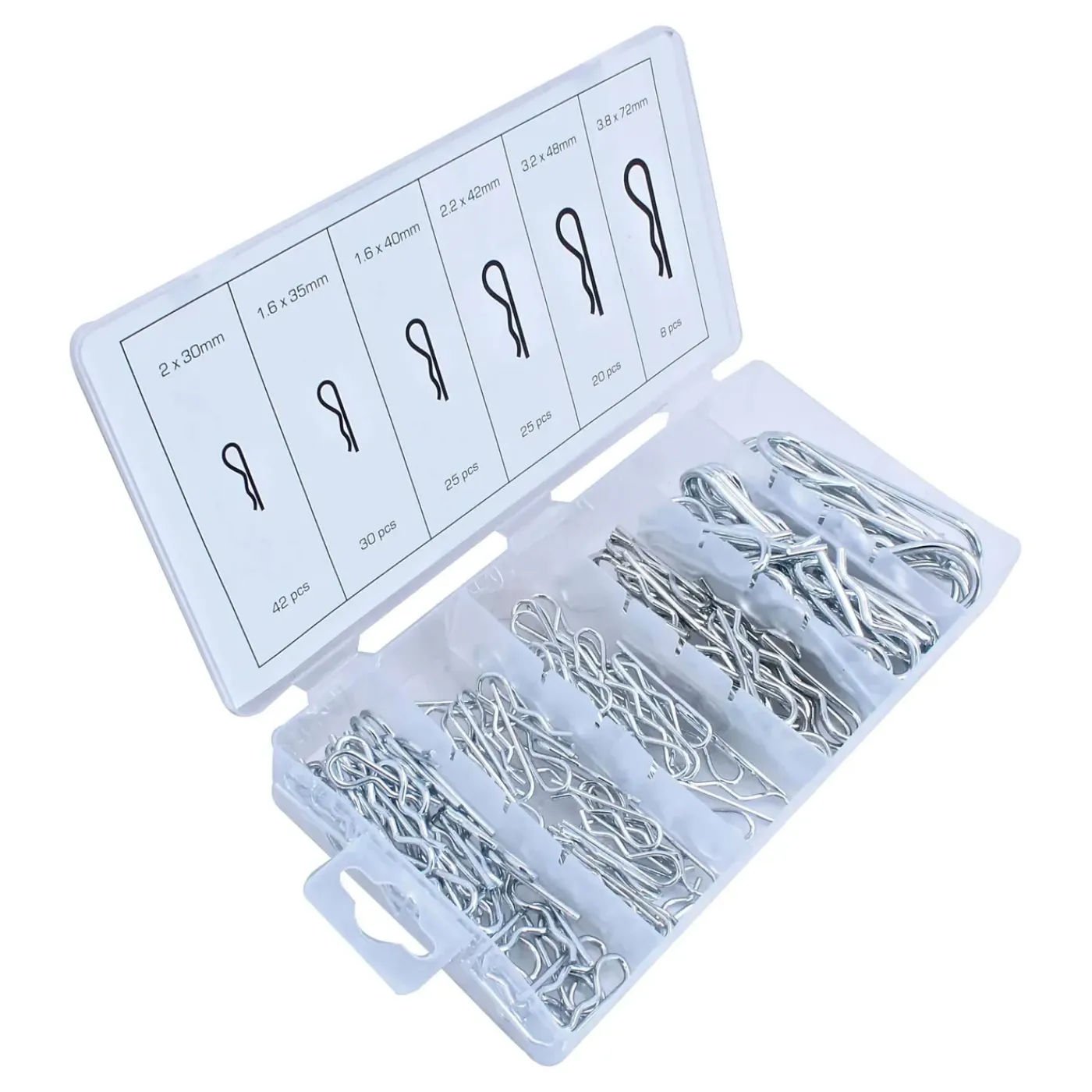 ASTA Tools Asta Assortiment Borgpennen Splitpennen (150 St) R-clip (a-tc513)