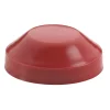 Dorner Helmer Asuiteinden Kunststof Rood - diam. 20mm - 2 stuks