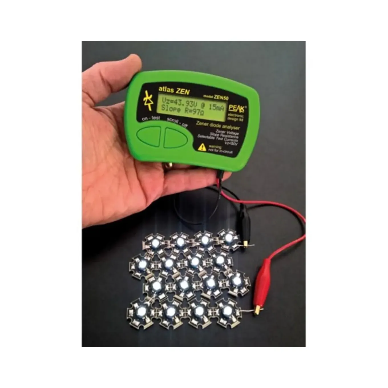 Atlas Zen - Zener Diode Analyzer (0 - 50 V)