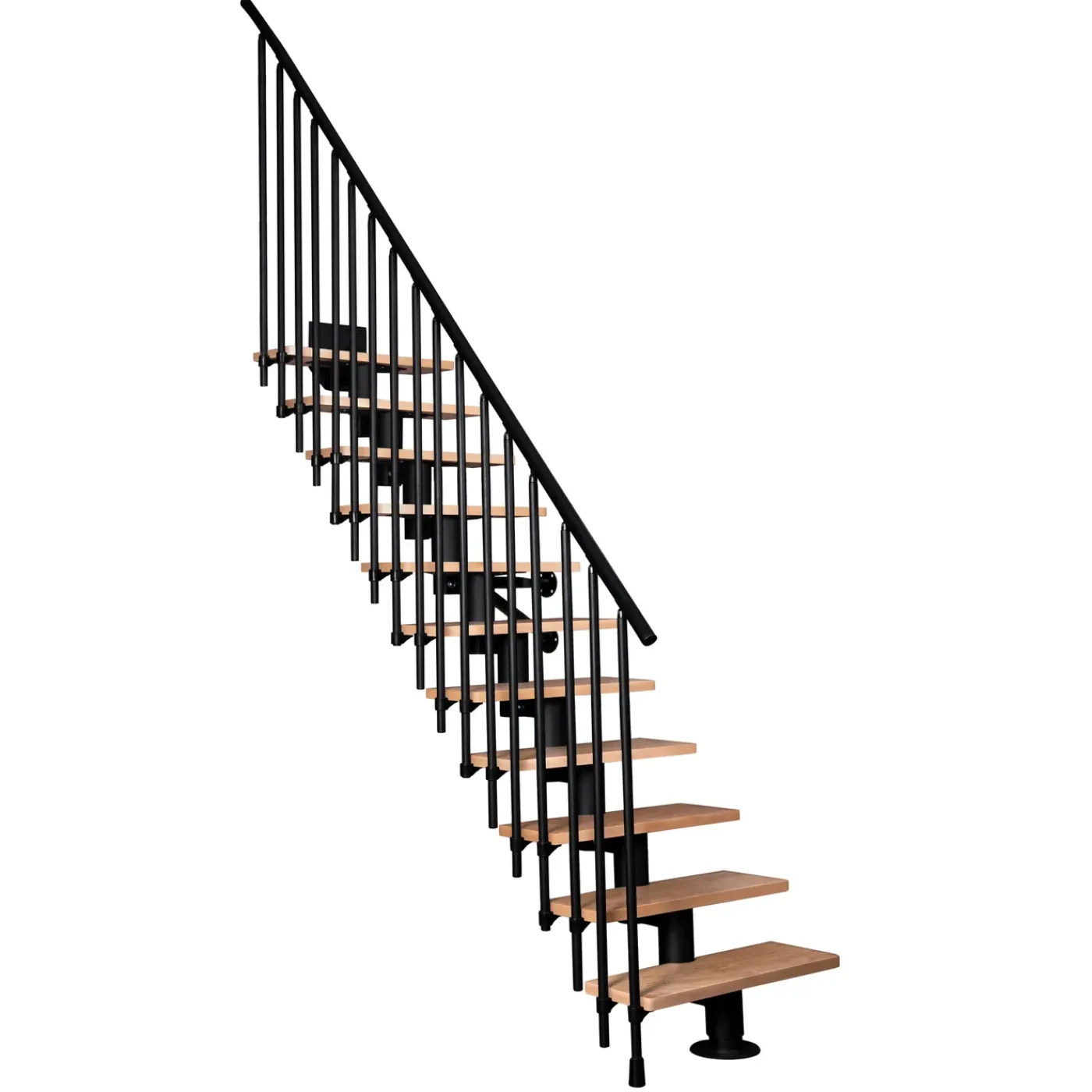 ATRIUM Modulaire Trap – Dixi Vertical 80 – 13 Treden – Beuken – RAL 9005