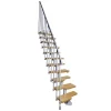 ATRIUM Modulaire Trap – Mini Vertical – 12 Treden – Beuken – Ral 9006